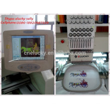2 heads 9 colors computer embroidery machine for design embroidery (Elucky EG902C)